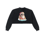 Vacay Santa Cropped Sweatshirt