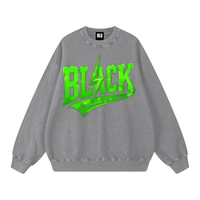 Snow Washed Oversized Sweatshirt