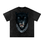 PANTHER WITH DA GRILL STONE WASH TEE