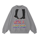 "Bred 11's" Oversized Sweatshirt