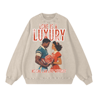 "High School Sweethearts" Oversized Sweatshirt