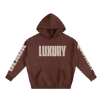 BLQ BROWN/TAN Oversize Fleeced Hoodie