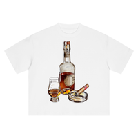 "Night Cap" Boxy Oversized T-Shirt