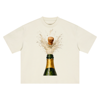 "Popping Bottles" Boxy Oversized T-Shirt