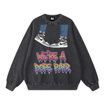 "High Zoom" Oversized Sweatshirt