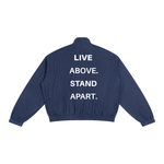 High Society Striped Full-Zip Track Jacket