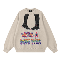 "Bred 11's" Oversized Sweatshirt