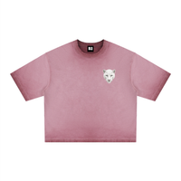 White Panther Dyed Boxy T-Shirt
