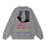 "Bred 11's" Oversized Sweatshirt