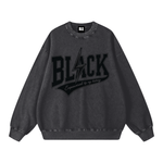 Snow Washed Oversized Sweatshirt