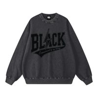 Snow Washed Oversized Sweatshirt