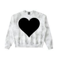 BLACK LOVE WASHED Sweatshirt