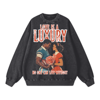 "High School Sweethearts" Oversized Sweatshirt