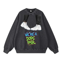 Snow Washed Oversized Sweatshirt