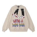 "Valentine's Day 4's" Oversized Sweatshirt
