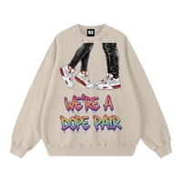 "Valentine's Day 4's" Oversized Sweatshirt