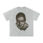 LOOK UP SNOW WASH TEE