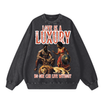 "Tribal" Oversized Sweatshirt