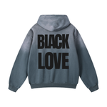 BLACK LOVE (GREY) BLUE Hoodie