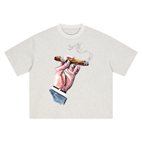 "Cigar" Boxy Oversized T-Shirt