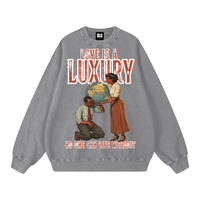 "Weight of the World" Oversized Sweatshirt