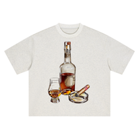 "Night Cap" Boxy Oversized T-Shirt