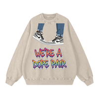 "High Zoom" Oversized Sweatshirt