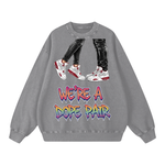 "Valentine's Day 4's" Oversized Sweatshirt