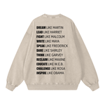 EMPOWERED BY MY HISTORY (BLACK) Sweatshirt