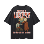 "Weight of the World" Drop Shoulder T-Shirt