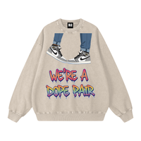 "High Zoom" Oversized Sweatshirt