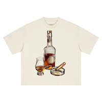 "Night Cap" Boxy Oversized T-Shirt