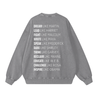 Snow Washed Oversized Sweatshirt
