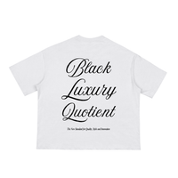 BLACK ROSARY BOXY TEE