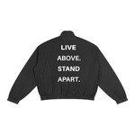 High Society Striped Full-Zip Track Jacket