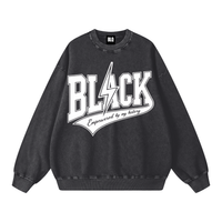 Snow Washed Oversized Sweatshirt