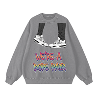 "Military Black" Oversized Sweatshirt