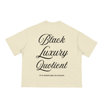 BLACK ROSARY BOXY TEE