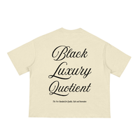 BLACK ROSARY BOXY TEE